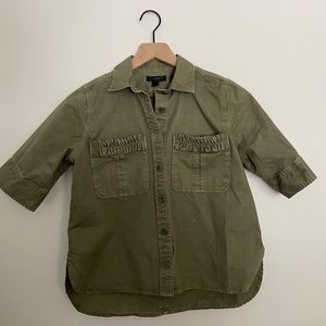 J Crew Petite Utility Shirt/Jacket